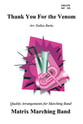 Thank You for the Venom Marching Band sheet music cover